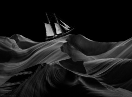 Waves of stone